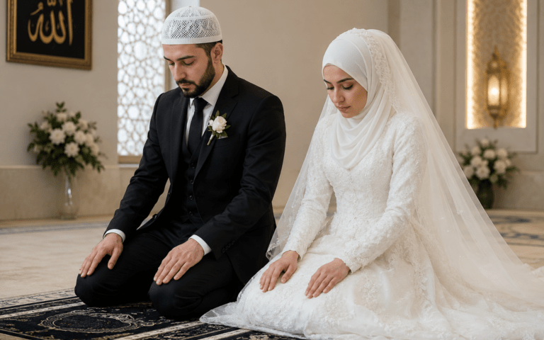ليلة الزفاف.. استحضار النية الصالحة بالصلاة والدعاء