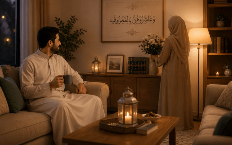 السعادة الزوجية تنمو بالمودة وحسن المعاملة بين الرجل والمرأة