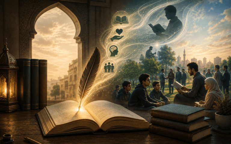 دور الأدب في نشر القيم الدينية وبناء الوعي المجتمعي