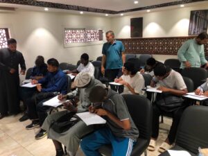 مدرسة الإمام الطيب لحفظ القرآن تعقد الاختبارات الشهرية للوافدين 